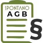 Seitenbild Icon, Spontano AGB Allgemeine Geschäftsbedingungen