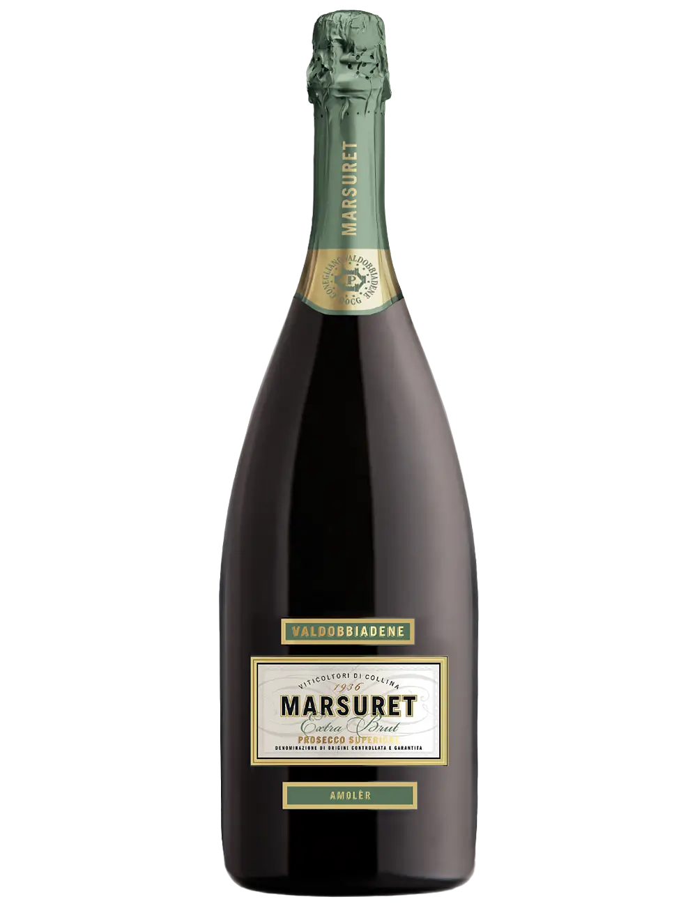 Marsuret | Valdobbiadene Prosecco Superiore D.O.C.G. Extra Brut - Amolèr - Magnum 1,5l