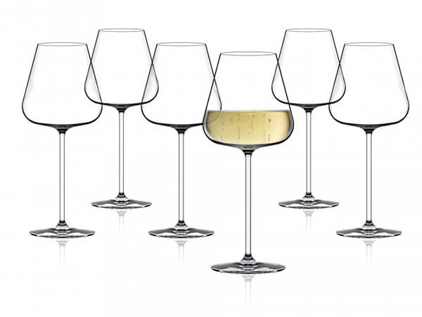 Blog Bild - Was ist Col Fondo oder Sui Lieviti - 6 Etoile Sparkle Gläser von Italesse, empfohlen für flaschengegorenen Weine